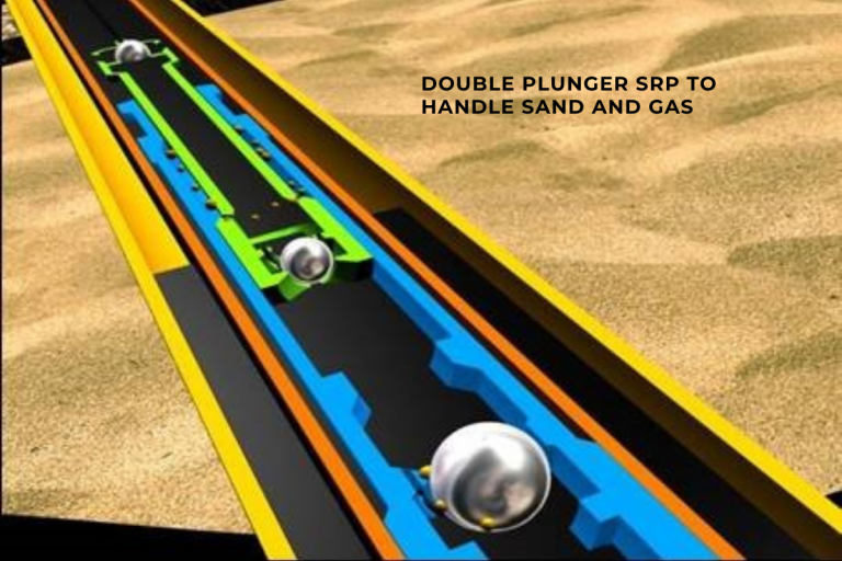 Special sucker rod pump to handle sand and gas in heavy oil wells